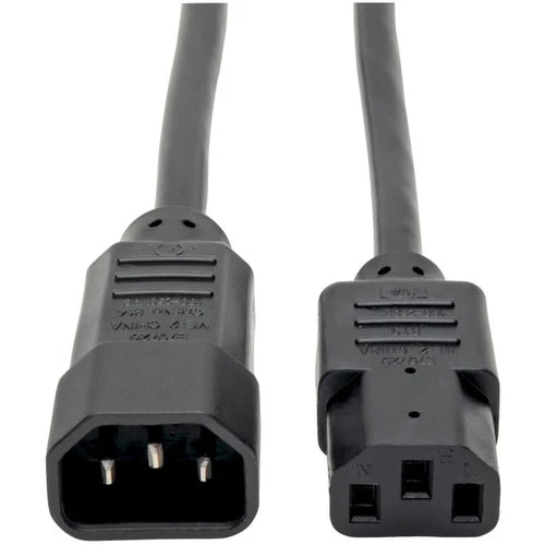 P0040025 - Tripp Lite 2' Computer 10A 18AWG Power Cord IEC-320-C14 to IEC-320-C13