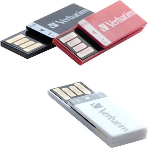 98674 - Verbatim 8GB Clip-It USB Flash Drive