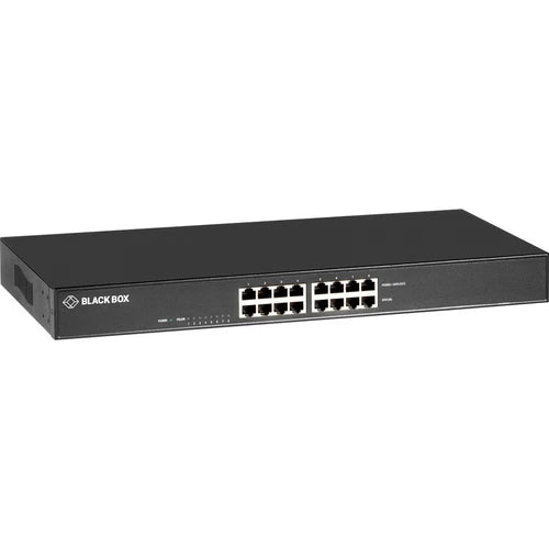 LPJ008ATR2 - Black Box 8 Port 10/100/1000BASE-T RJ45 POE+ Gigabit Ethernet Injector 802.3at