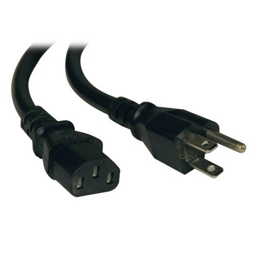 P006-008-13A - Tripp Lite 8ft 5-15P to C13 13A 16AWG 8' Computer Power Cord Cable