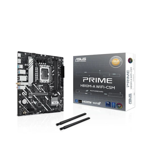 H810M-A - Asus Prime WIFI-CSM Desktop Motherboard Intel H810 Chipset Socket