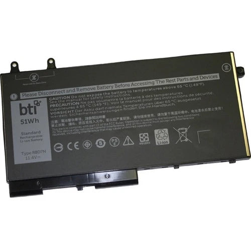 R8D7N-BTI - BTI 3 Cell Lithium Polymer Laptop Battery