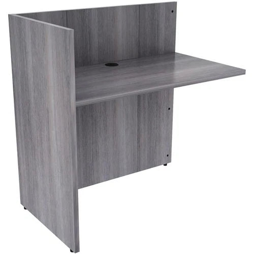 LLR-18308 - Lorell Weathered Charcoal Laminate Desking