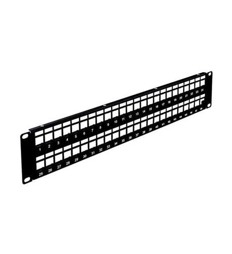 WAV-BPPWM-48 - Wavenet 48-Port Blank Patch Panel 2U