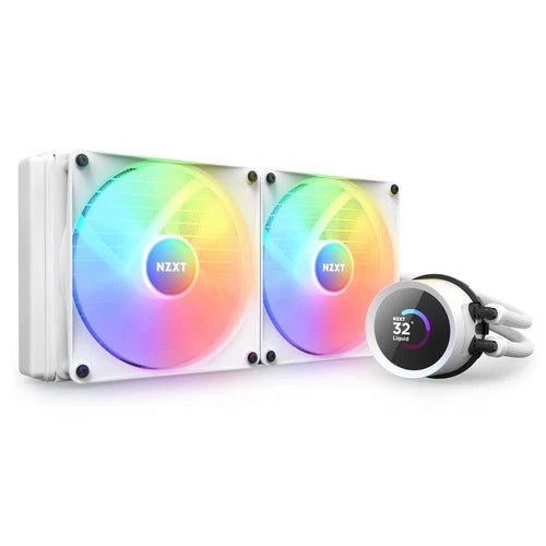 RL-KR280-W1 - NZXT Kraken 280 RGB Cooling Fan Radiator Water Block Pump