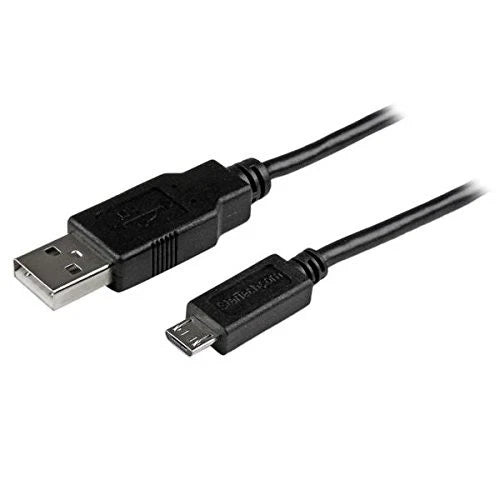 USBAUB15CMBK - StarTech 15cm 6in Mobile Charge Sync USB To Slim Micro USB Cable