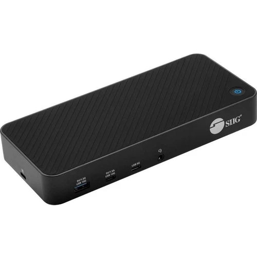 JU-DK0E11-S1 - SIIG Triple Hybrid 4K Video Docking Station