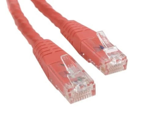 C6PATCH5RD - StarTech 5ft Red Molded Cat6 UTP Patch Cable