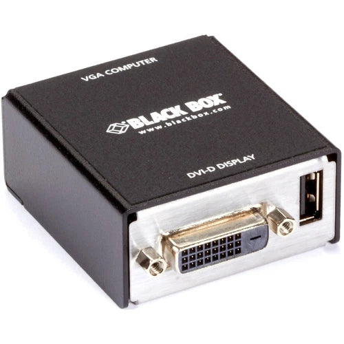 KVGA-DVID - Black Box Agility VGA to DVI-D Video Converter USB-Powered