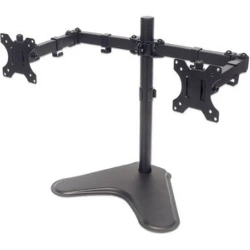 461559 - Manhattan Dual up to 27" TV & Monitor Desk Mount