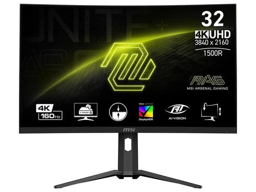 321CUP - MSI MAG 32" Class UW-QHD Curved Screen Gaming LED Monitor