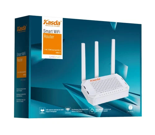 KW6512 - Kasda Wi-Fi 5 IEEE 802.11 Ethernet Wireless Router