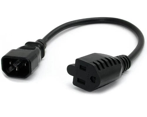 PAC100 - StarTech 1ft 0.3m Power Extension Cord