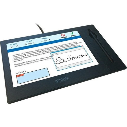 TD-LBK101VT-USB-R - Topaz GemView Signature Pad