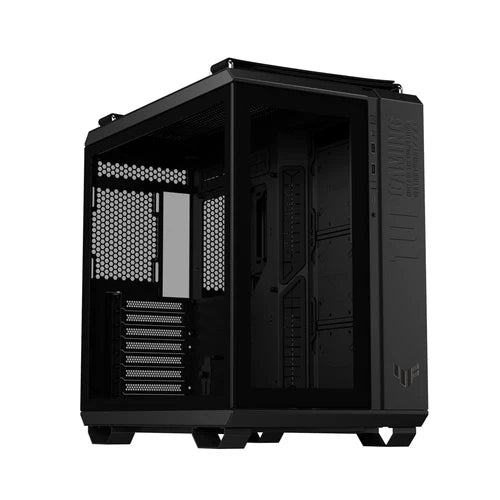GT502BLKTG - Asus TUF Gaming GT502 ATX Mid-Tower Computer Case Front Panel RGB Button