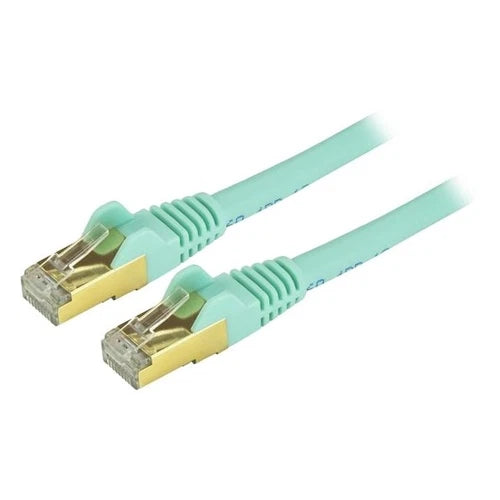 C6ASPAT2AQ - StarTech 2ft Cat6a Shielded Patch Cat6a Ethernet Cable