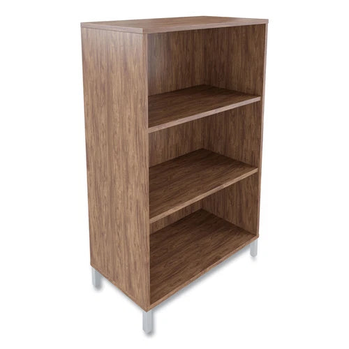 UN56977 - Union  Essentials Laminate Bookcase Three-Shelf 28 x 15 x 45.6 Espresso