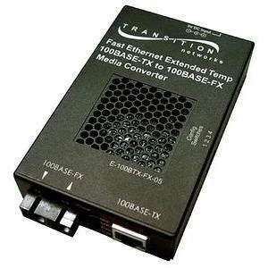E100BTXFX05(SCHT)NA - Transition Networks E-100BTX-FX-05SCHT Fast Ethernet Media Converter