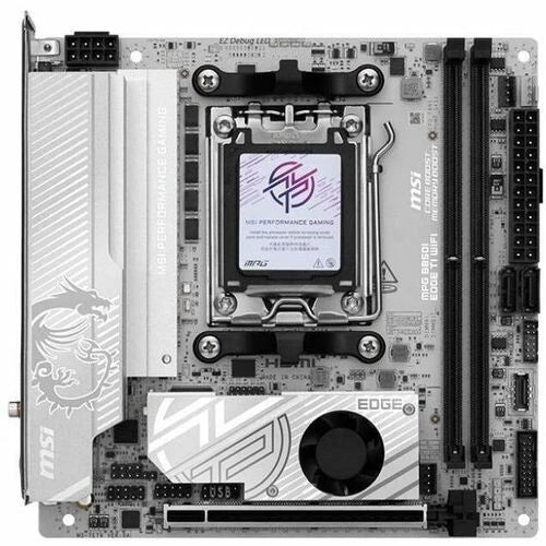 B850I - MSI MPG EDGE TI WIFI Gaming Desktop Motherboard