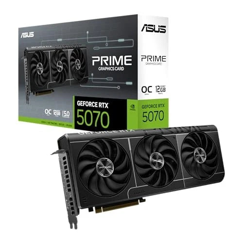 PRIME-RTX5070-O12G - Asus Nvidia GeForce RTX 5070 Graphic Card 12GB GDDR7