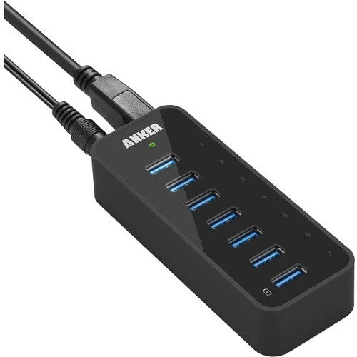 A7505112 - Anker USB 3.0 Hub 7*USB 3.0 Ports Vertical USB-A Hub A7505