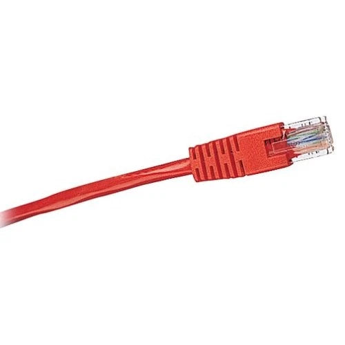 N002-007-RD - Tripp Lite Cat5e 350MHz Molded Patch RJ45 Red 7-ft. Cable