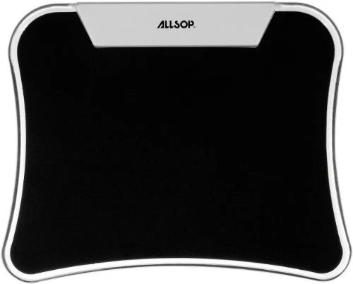 30865 - Allsop Led MousePadLink Black 9" X 11" Dimension Rubber Base Metal