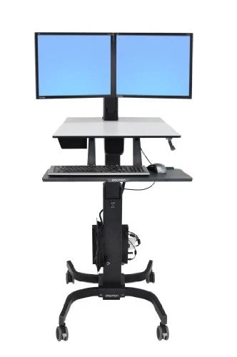 24-214-085 - Ergotron WorkFit-C Dual Sit-Stand Workstation