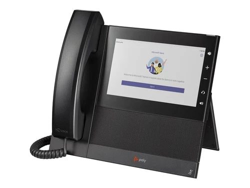 849A8AA#ABA - Poly CCX 600 IP Phone Corded Corded/Cordless Bluetooth Wi-Fi Desktop