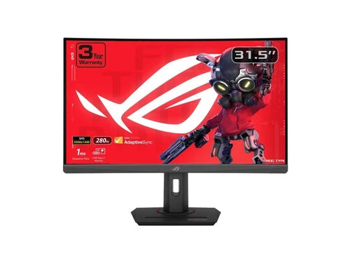 XG32WCMS - Asus ROG Strix 32" Class WQHD Curved Screen Gaming LED Monitor