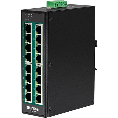 TI-PG160 - TRENDnet 16-Port Industrial Gigabit Switch