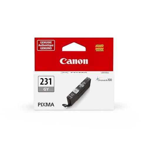 6678C001 - Canon ChromaLife100 CLI-231 Standard Yield Inkjet Ink Cartridge Gray