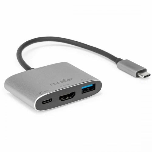 Y10A321-S1 - Rocstor Type-C to HDMI/USB-A/Type-C Data