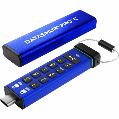 IS-FL-DA3C-256-32 - iStorage 32GB datAshur PRO+C Encrypted USB-C Flash Drive