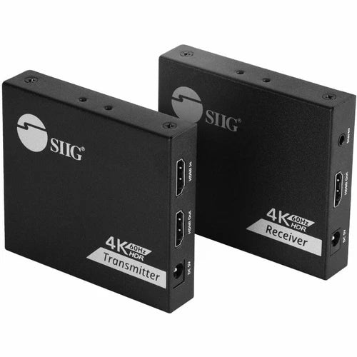 CE-H27D11-S1 - SIIG 4K 60Hz HDMI Over Cat6 Extender