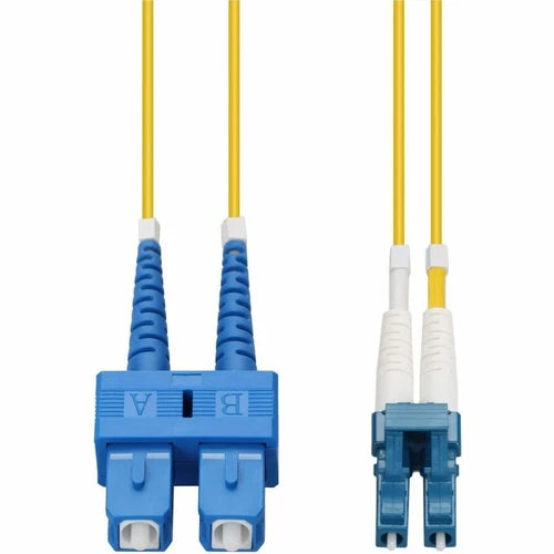 ADDSCLC25M9SMF - AddOn 25m SC to LC OS2 Duplex OFNR Riser-Rated SMF Fiber Patch Cable