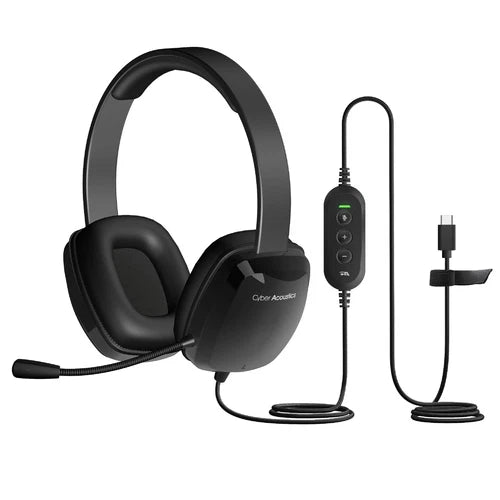 AC-6014 - Cyber Acoustics USB-C Stereo Headset