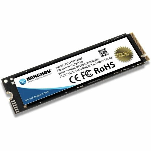 KSED300-NVME-500G - Kanguru Defender Opal SED300 KSED300-NVMe-Series 500GB Solid State Drive