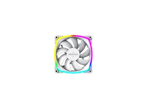 AX120PWMWHITE - Montech AX 120 ARGB Fan 1600PWM High-End Durability
