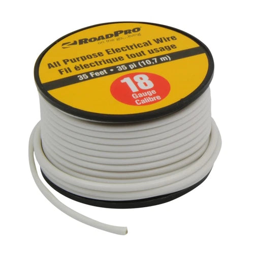 RP1835 - Roadpro Primary Wire 18ga/35' Spooled/asst