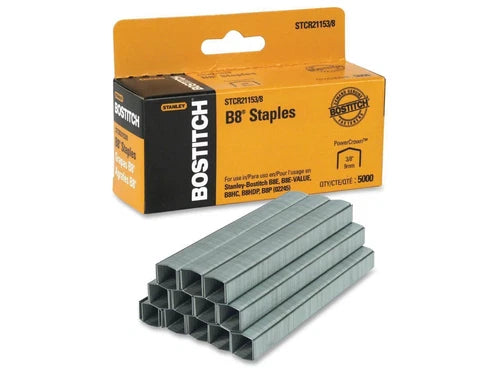 STCR211538 - Bostitch B8 Premium PowerCrown Staples