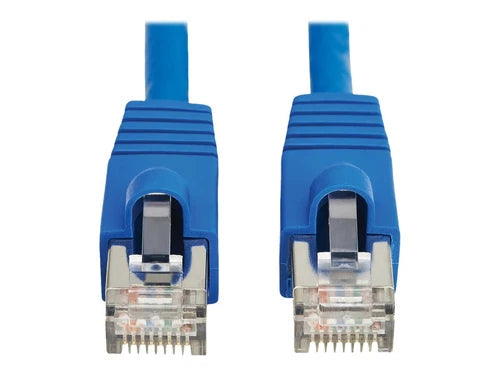 N272-F10-BL - Tripp Lite Cat8 40G Snagless SSTP Ethernet Cable RJ45 PoE Blue