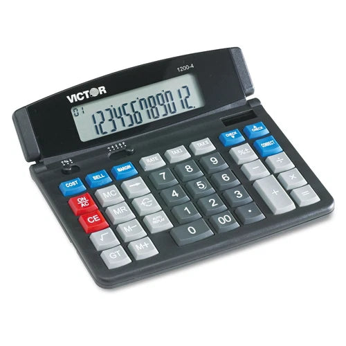 1200-4 - Victor Business Desktop Calculator 12-Digit LCD