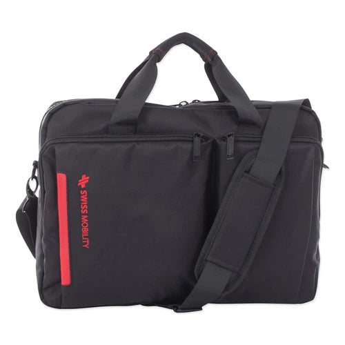 EXB1020SMBK - Swiss Mobility Stride Executive Briefcase Fits 15.6" Devices