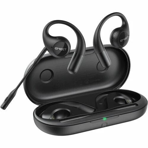EMO1BB-LD - EMEET Airflow Open-Ear Headsets Detachable Boompole