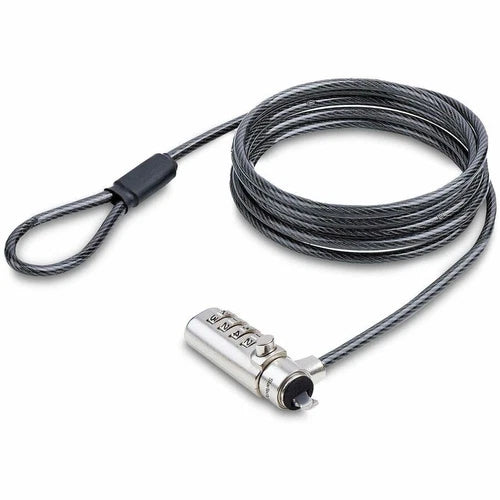SNBLC4DLAPTOPLOCK - StarTech Slim Lock Noble Wedge Slot 5ft Anti-Theft Locking Cable