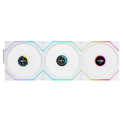 292233 - Lian Li Fan Fdb Fan White 120x120x28 Mm
