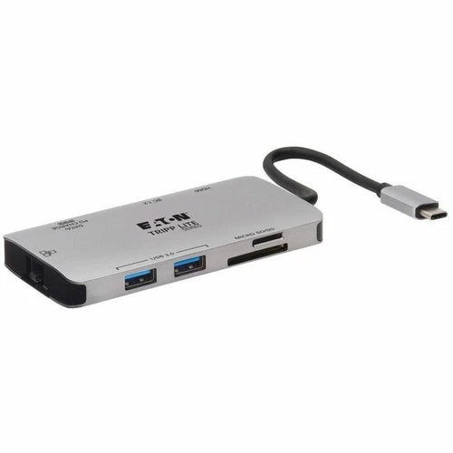 U442DOCK5GY - Tripp Lite USB C Docking Charging Station 4k USB Hub HDMI SD/Micro SD