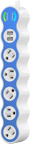 0136052BLU - 360 Electrical PowerCurve 2.1 5-Outlet Rotating Surge Strip