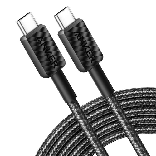 A81F7H11-1 - Anker 60w Braided USB-C To USB-C Cable